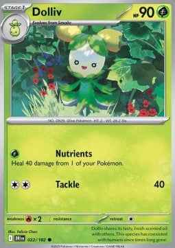 Spielkarte Pokemon Dolliv Englisch kein Original