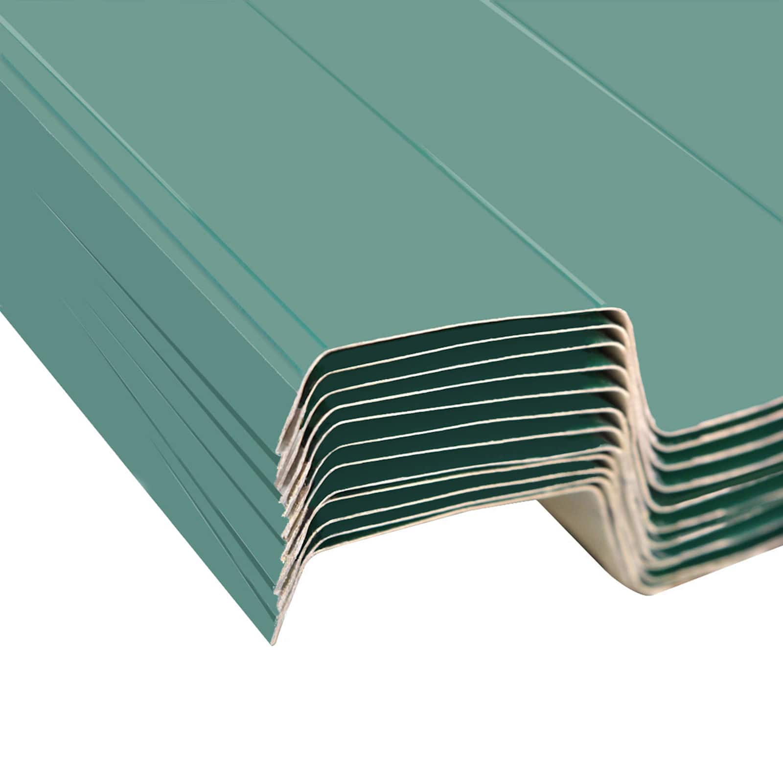Dachpaneel 12 Pcs 129 X 45 Cm Verzinkter Stahl
