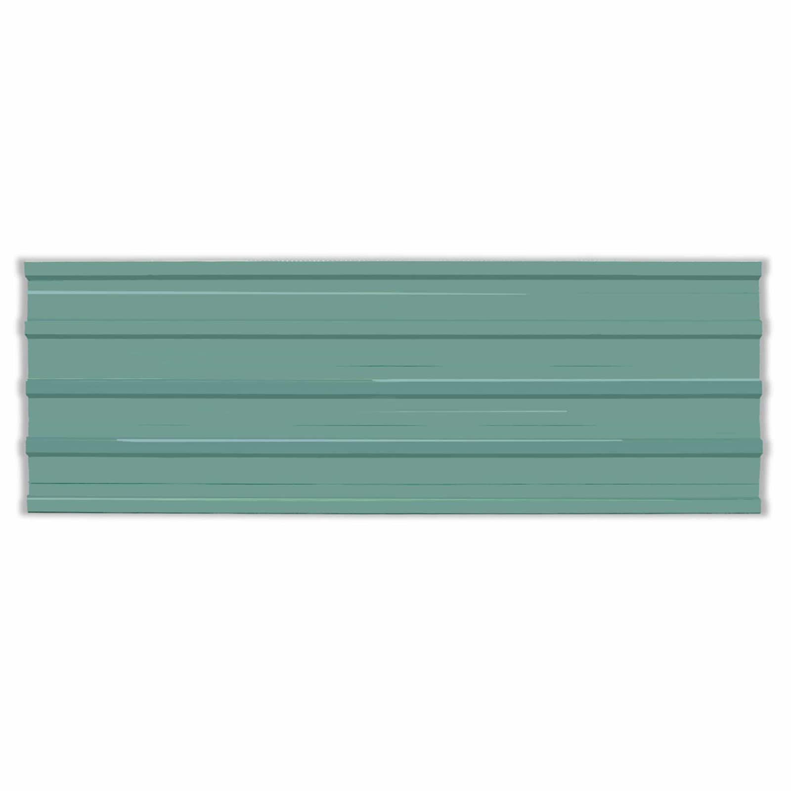 Dachpaneel 12 Pcs 129 X 45 Cm Verzinkter Stahl