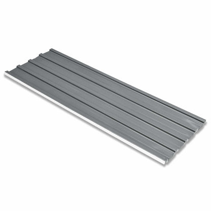 Dachpaneel 12 Pcs 129 X 45 Cm Verzinkter Stahl