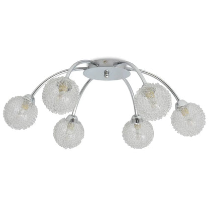 Deckenleuchte Mit 6 Led-Glühlampen G9 240 W