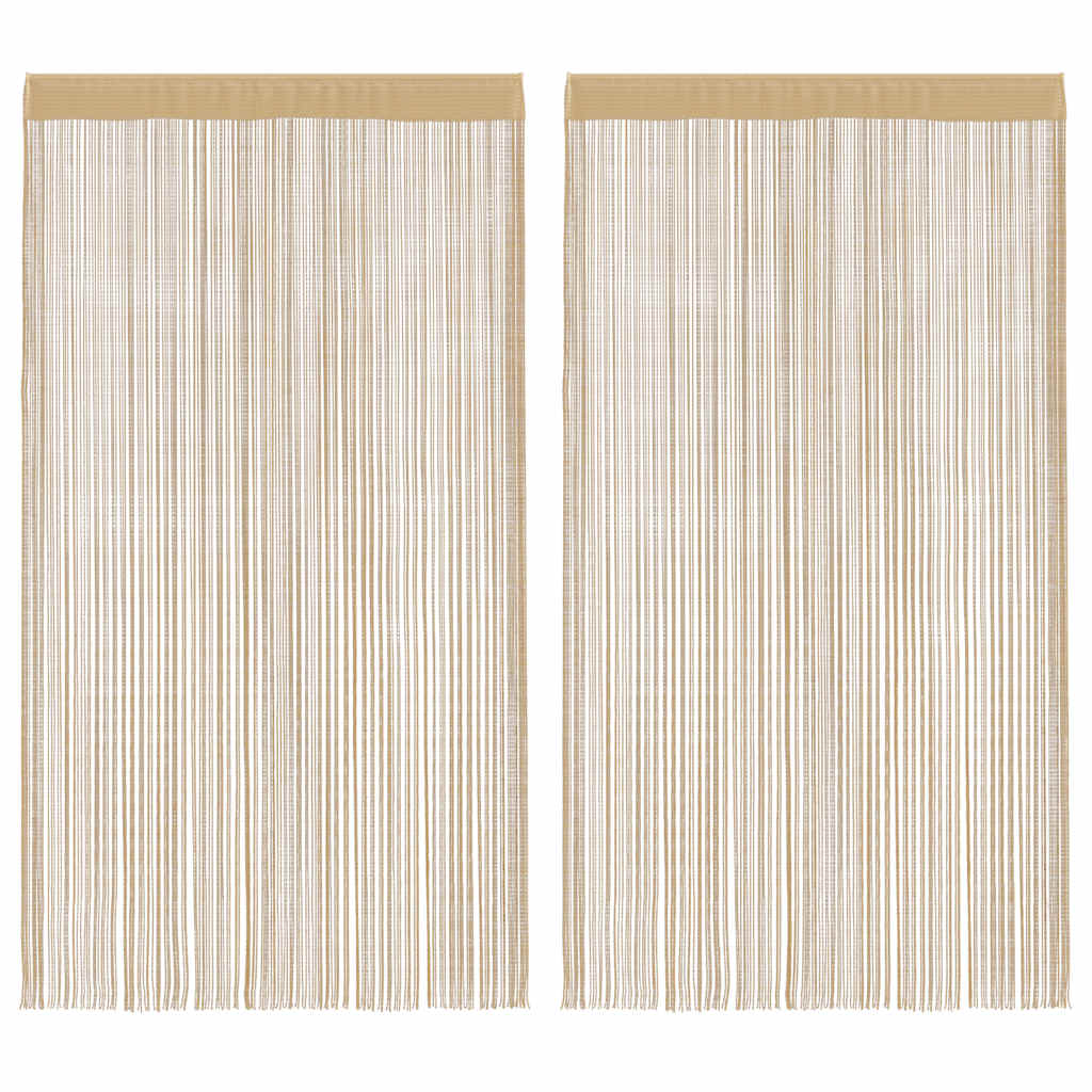 Fadenvorhänge 2 Stk. 100 X 250 Cm