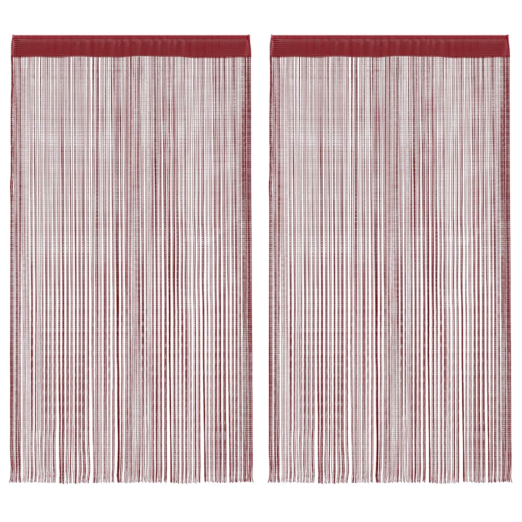 Fadenvorhänge 2 Stk. 100 X 250 Cm
