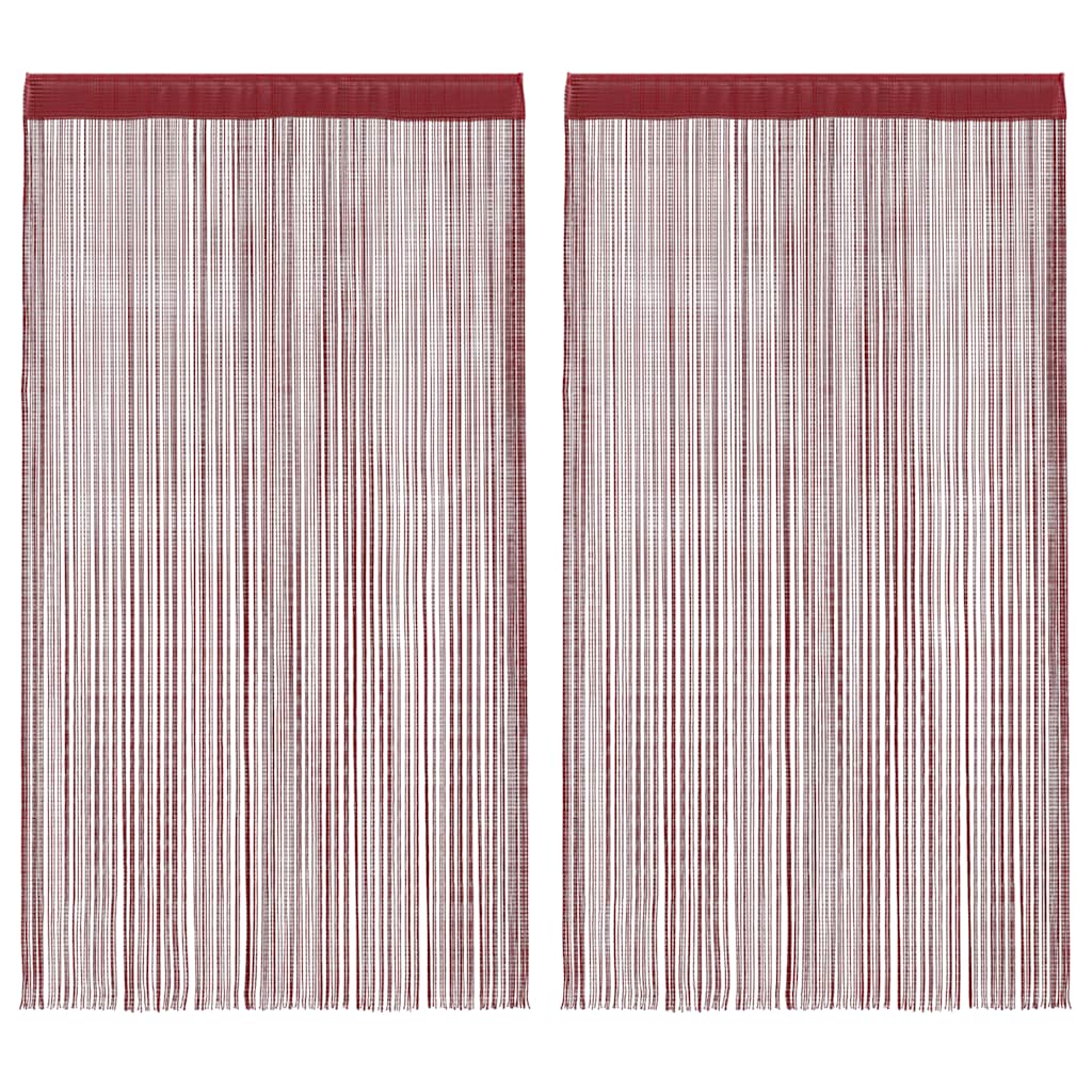 Fadenvorhänge 2 Stk. 100 X 250 Cm