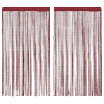 Fadenvorhänge 2 Stk. 100 X 250 Cm