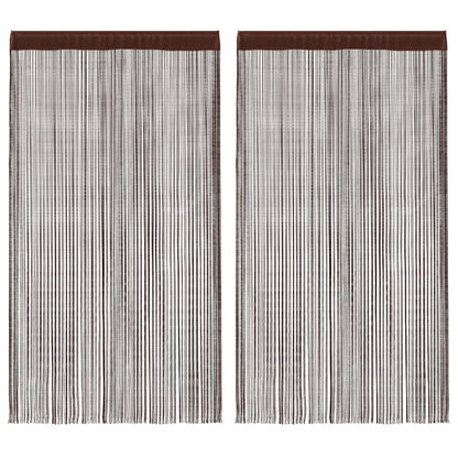 Fadenvorhänge 2 Stk. 100 X 250 Cm