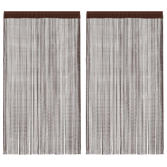 Fadenvorhänge 2 Stk. 100 X 250 Cm