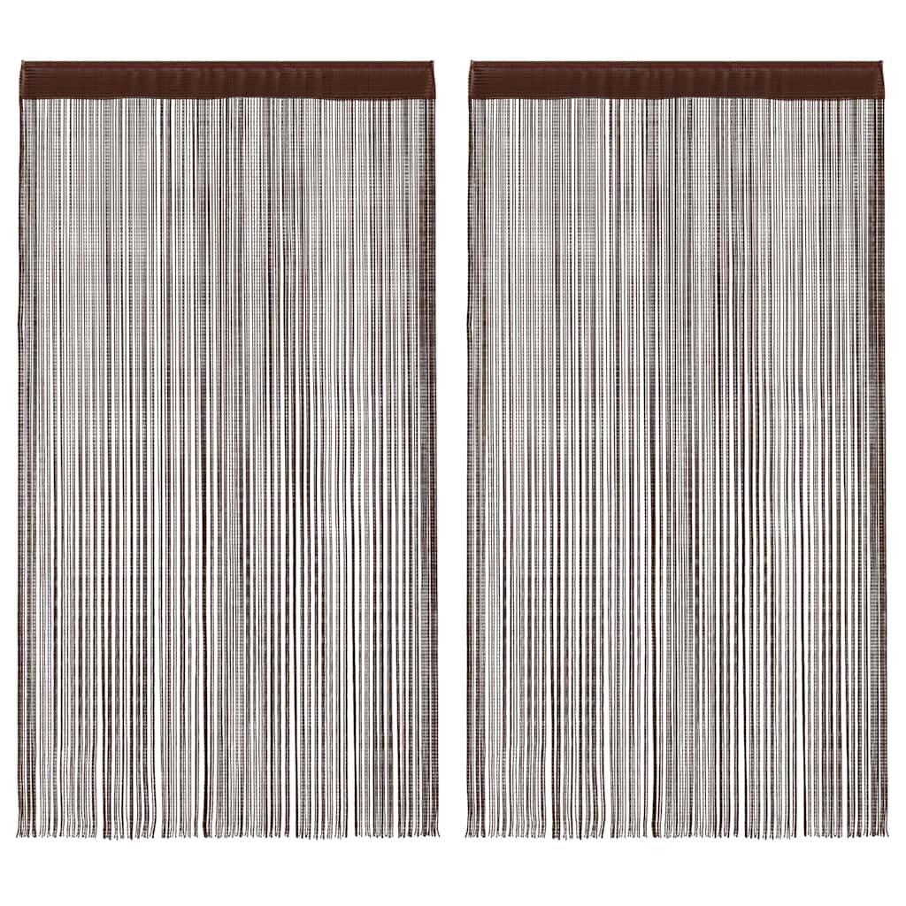 Fadenvorhänge 2 Stk. 100 X 250 Cm