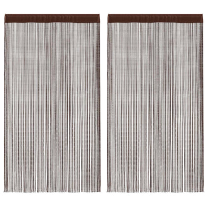 Fadenvorhänge 2 Stk. 100 X 250 Cm