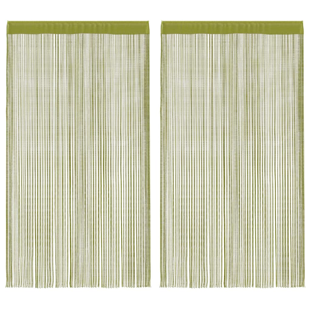 Fadenvorhänge 2 Stk. 100 X 250 Cm
