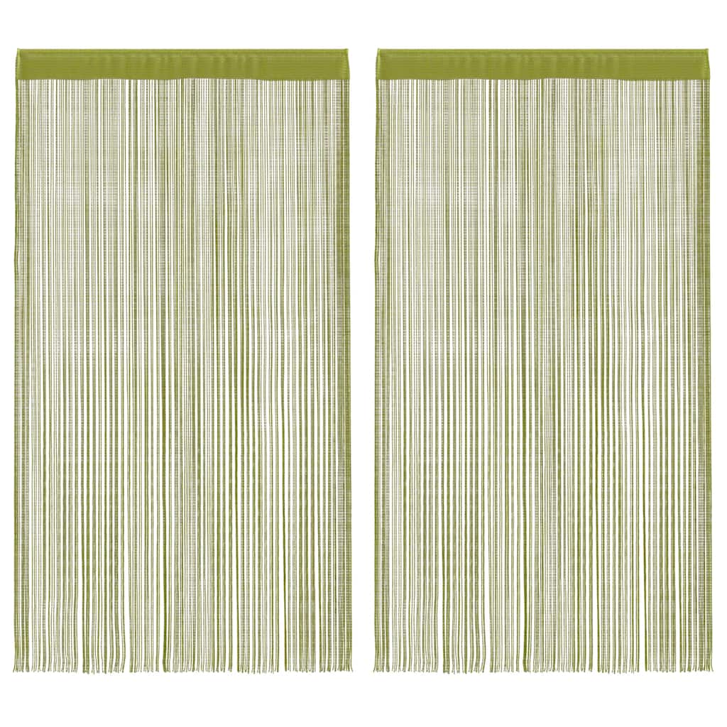 Fadenvorhänge 2 Stk. 100 X 250 Cm
