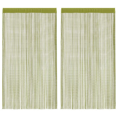 Fadenvorhänge 2 Stk. 100 X 250 Cm