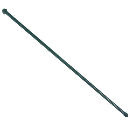 Pflanzstäbe 10 Stk. Metall Grün