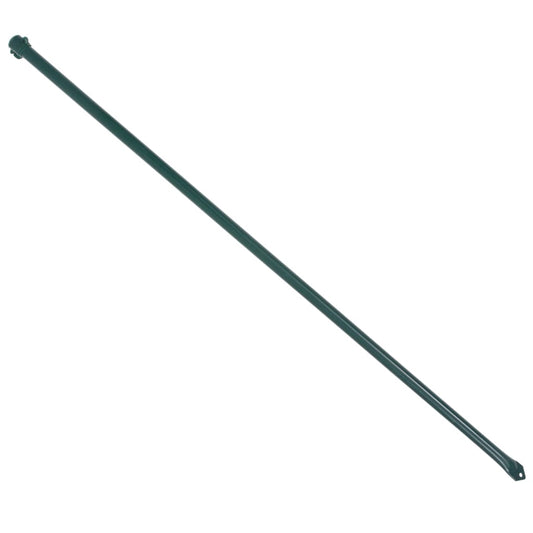 Pflanzstäbe 10 Stk. Metall Grün