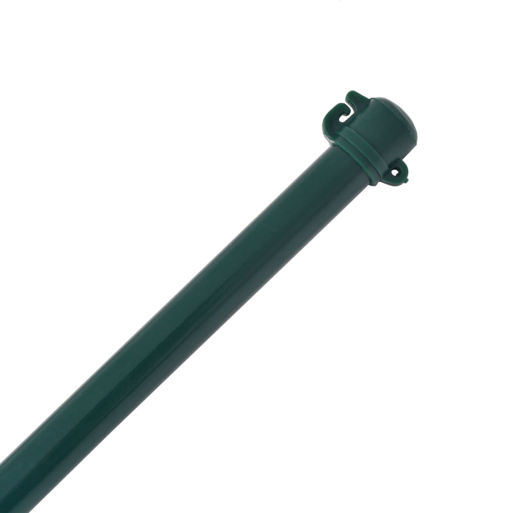 Pflanzstäbe 10 Stk. Metall Grün