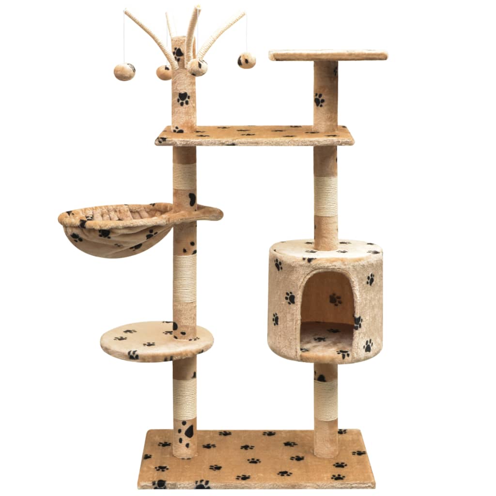 Katzen-Kratzbaum Sisal 125 Cm