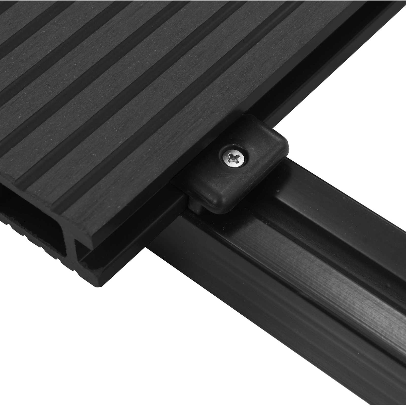 Terrassendiele 6 Pcs Anthrazit Wpc
