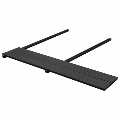 Terrassendiele 6 Pcs Anthrazit Wpc