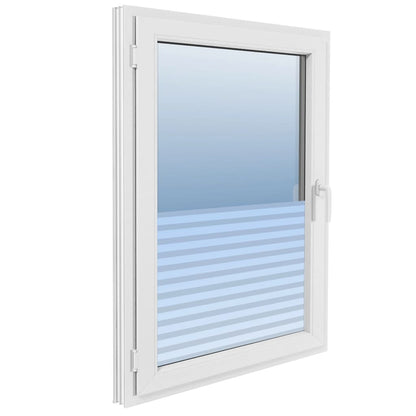 Fensterfolie Matt Streifen-Design 0,9X Pvc Matte Streifen