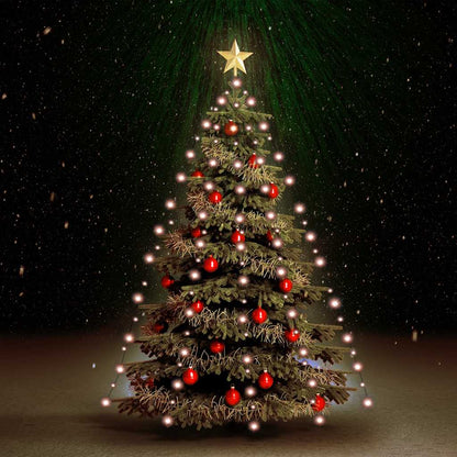 Weihnachtsbaum-Lichternetz Mit 150 Leds Warmweiß
