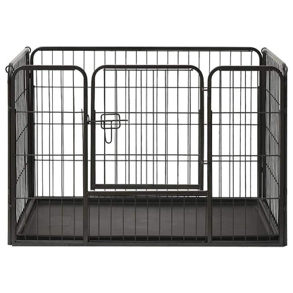 Welpenlaufstall Stahl 91,5X59X61 Cm
