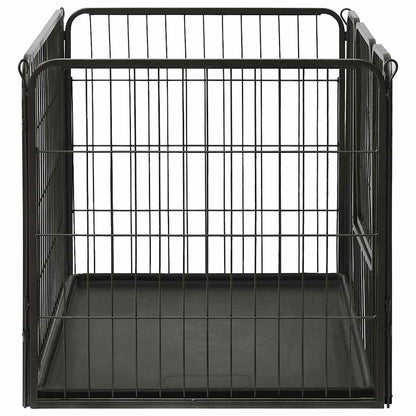 Welpenlaufstall Stahl 91,5X59X61 Cm