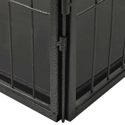 Welpenlaufstall Stahl 91,5X59X61 Cm
