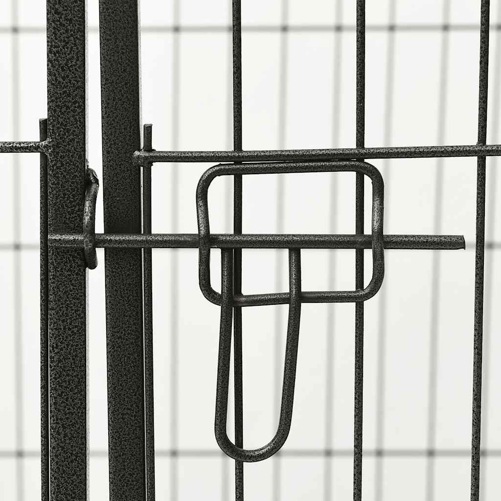 Welpenlaufstall Stahl 91,5X59X61 Cm