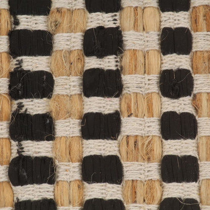 Handgewebtes Badematten-Set Jute Stoff Natur Und