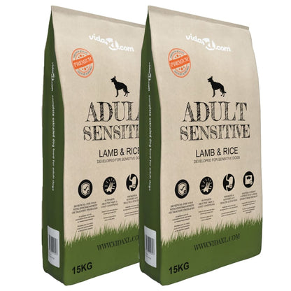 Trockenfutter Für Hunde Adult Sensitive Lamb & Rice 2 Stk