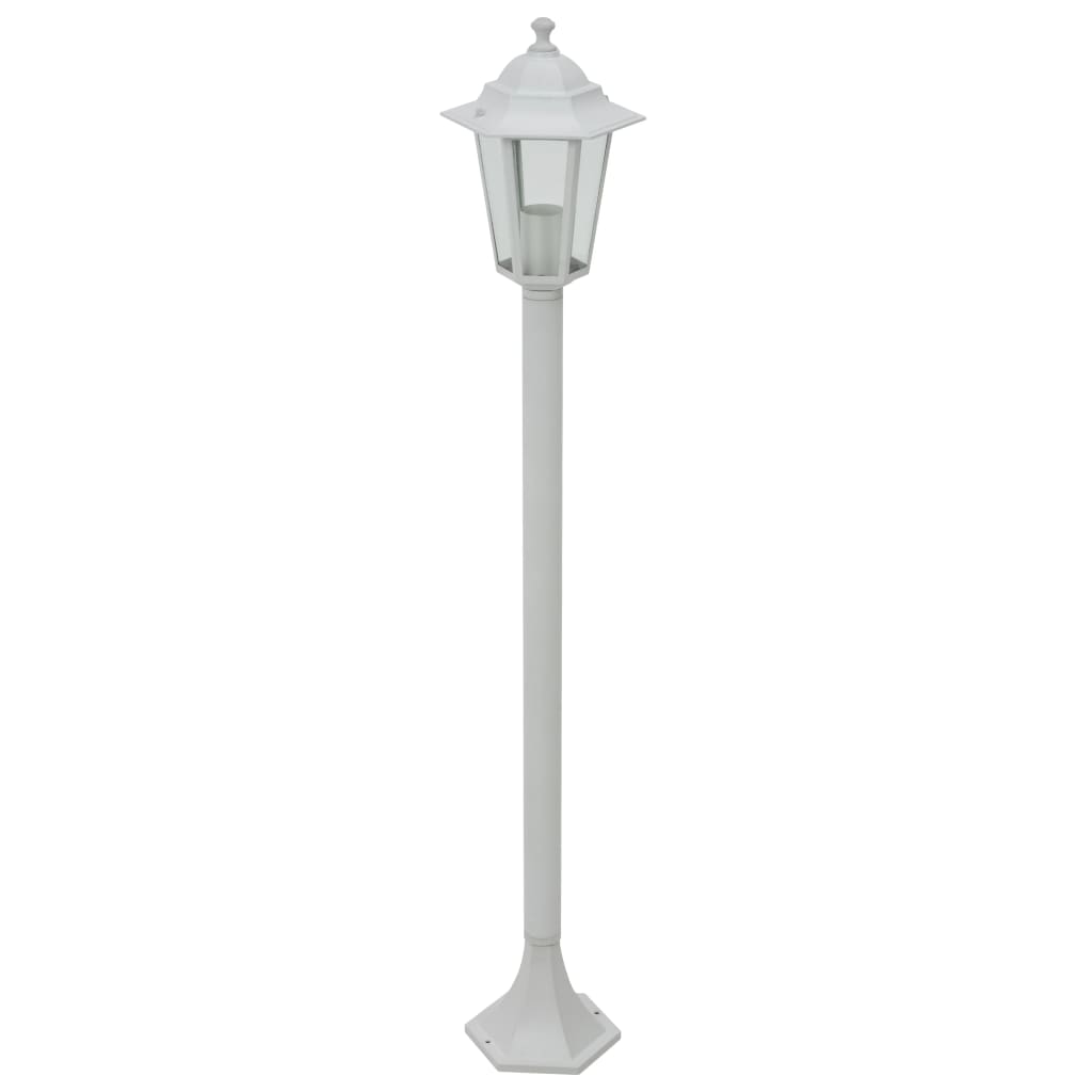 Garten-Pollerleuchte 6 Stk. E27 110 Cm Aluminium