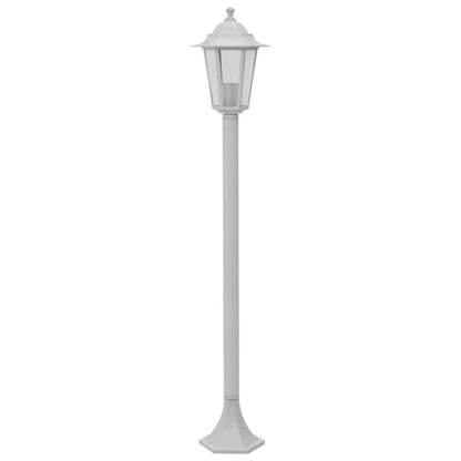 Garten-Pollerleuchte 6 Stk. E27 110 Cm Aluminium