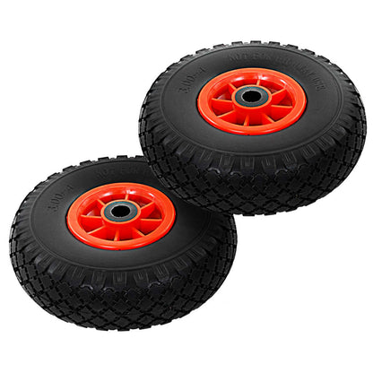 Sackkarrenräder 4 Stk. Massives Pu 3,00 - 4 (260X85)