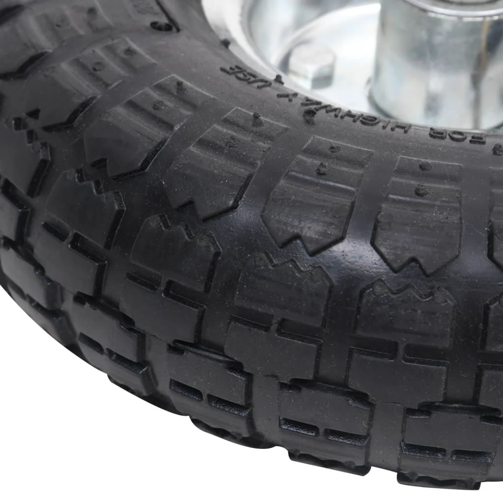 Sackkarrenräder 4 Stk. Gummi 4,10 / 3,50 - 4 (260X83)