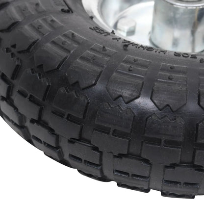 Sackkarrenräder 4 Stk. Gummi 4,10 / 3,50 - 4 (260X83)