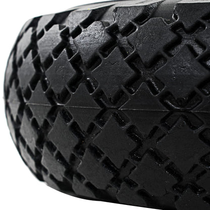 Sackkarrenräder 2 Stk. Massives Pu 3,00 - 4 (260X85)