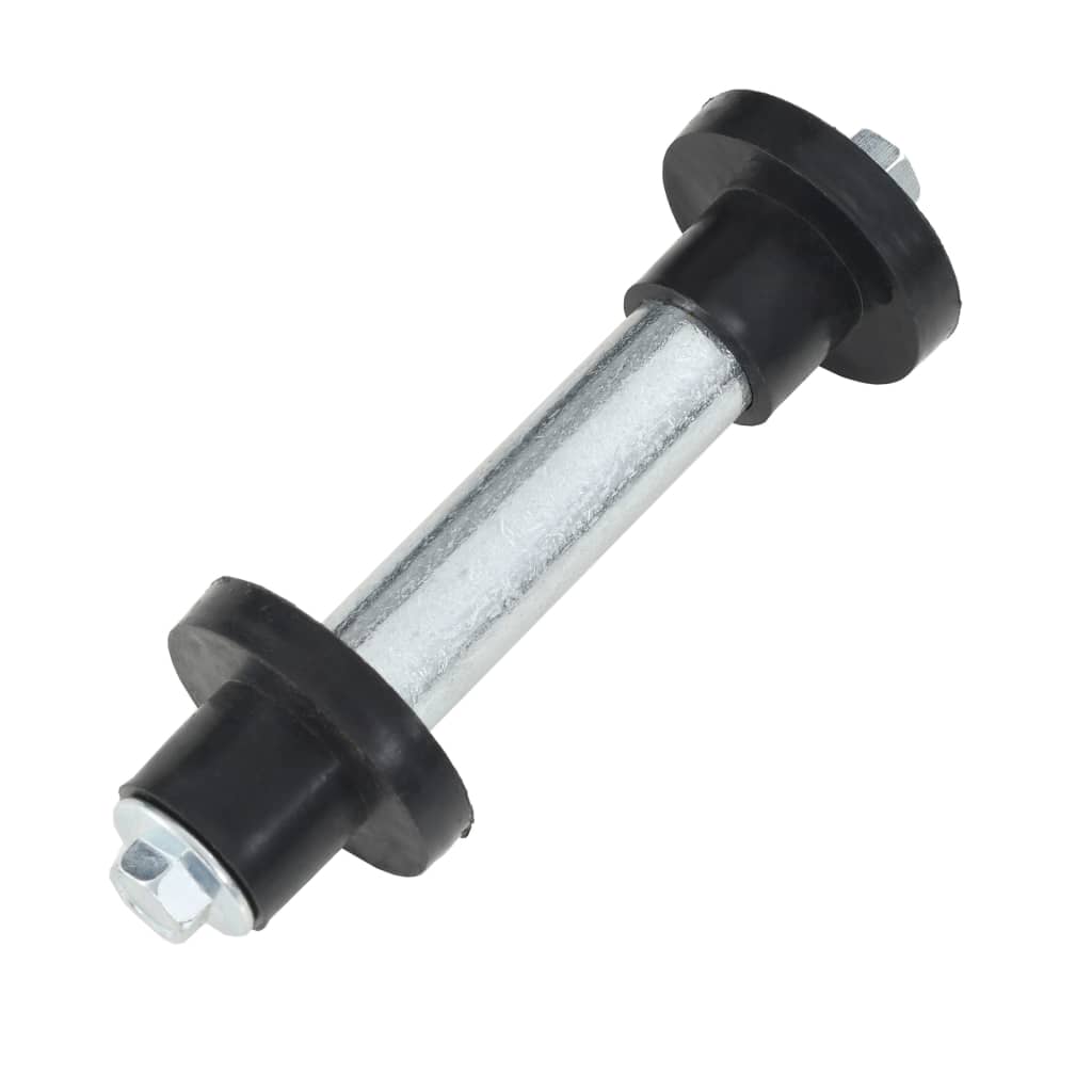 Schubkarrenrad Mit Achse Massives Pu 4,00 - 8 390 Mm