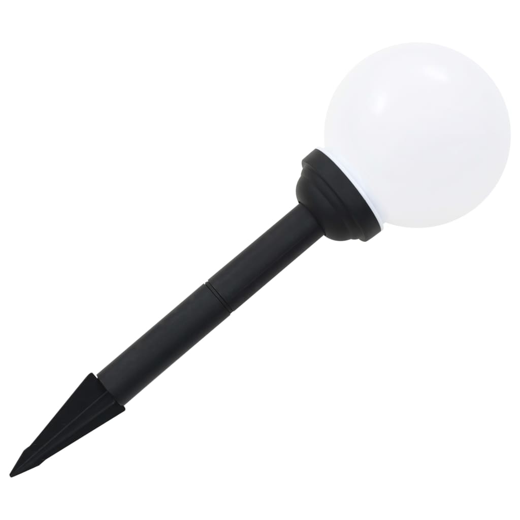 Solar-Außenleuchten 4 Stk. Led Kugelförmig 15 Cm Rgb