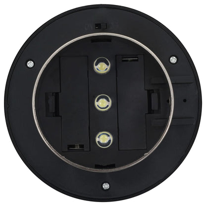 Outdoor Solarleuchten 6 Stück Led Rund 12 Cm Weiß
