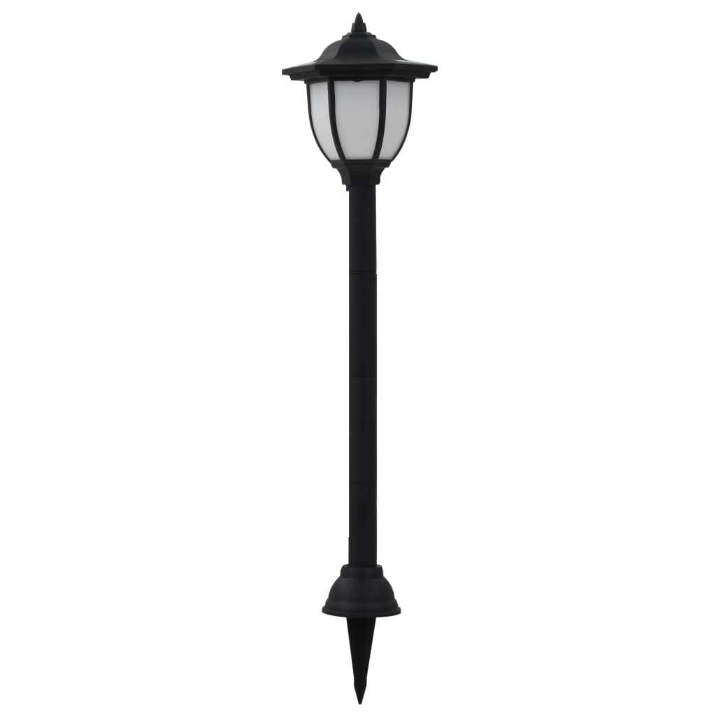 Outdoor Solarleuchten 3 Stück Led Schwarz