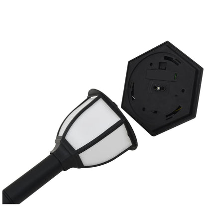 Outdoor Solarleuchten 3 Stück Led Schwarz