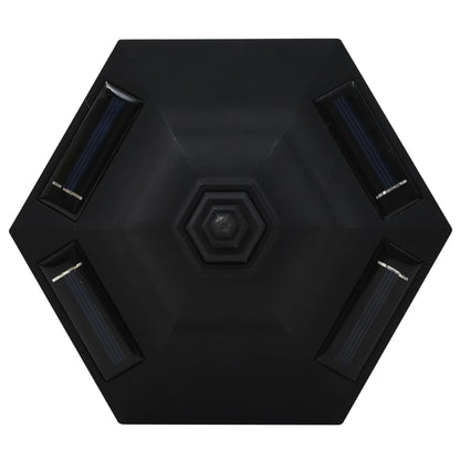 Outdoor Solarleuchten 3 Stück Led Schwarz