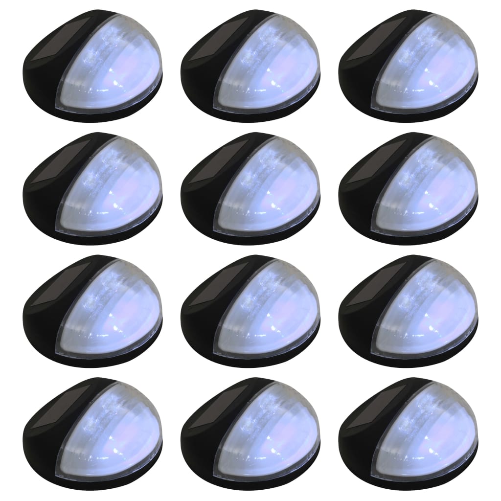 Outdoor Solar-Wandleuchten Led 12 Stk. Rund