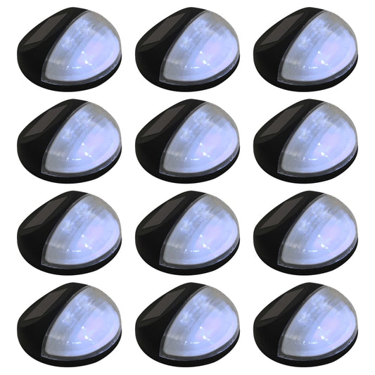 Outdoor Solar-Wandleuchten Led 12 Stk. Rund