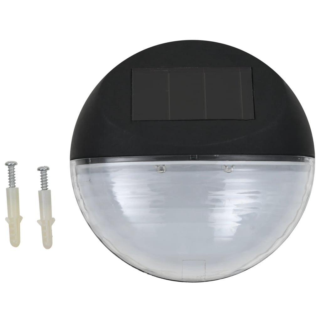 Outdoor Solar-Wandleuchten Led 12 Stk. Rund