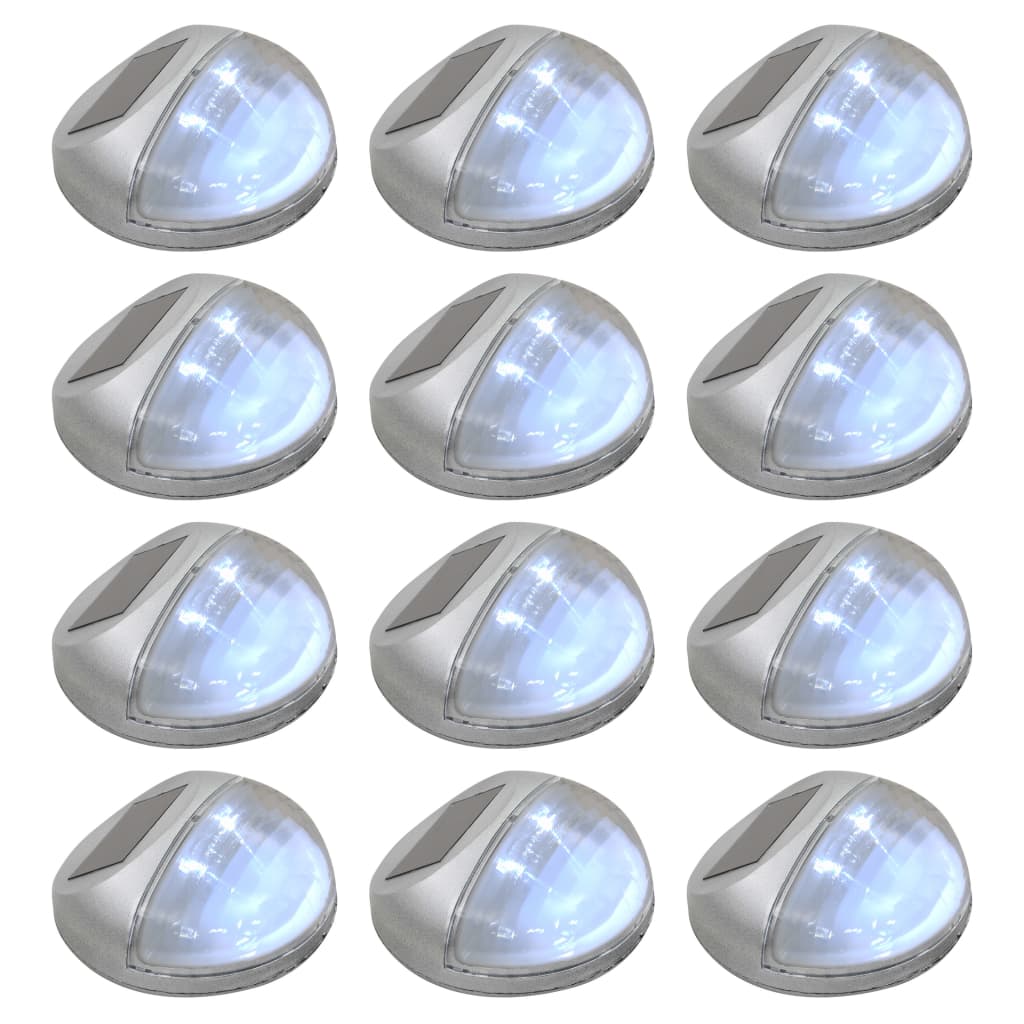 Outdoor Solar-Wandleuchten Led 12 Stk. Rund