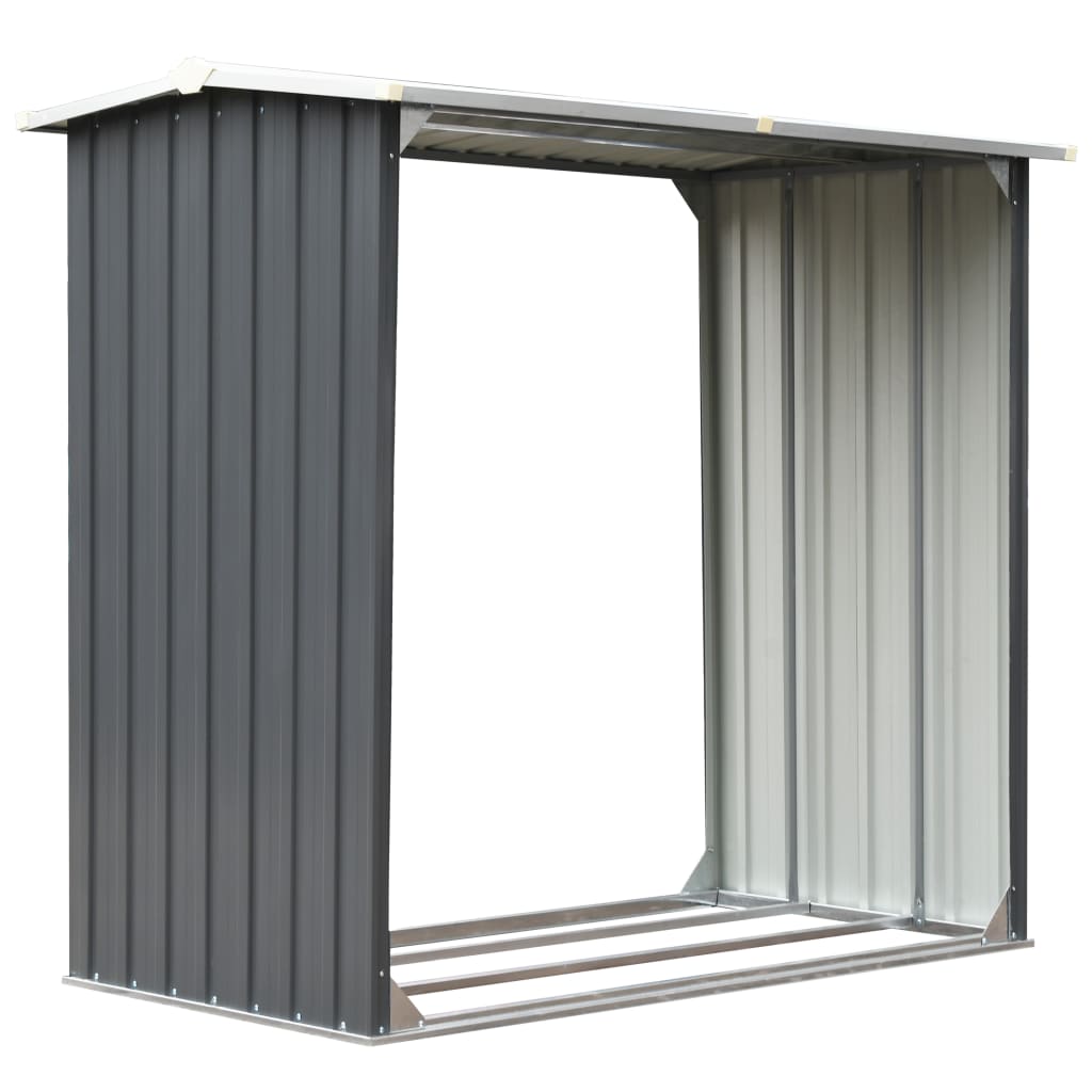 Brennholzlager Verzinkter Stahl 172 X 91 X 154 Cm