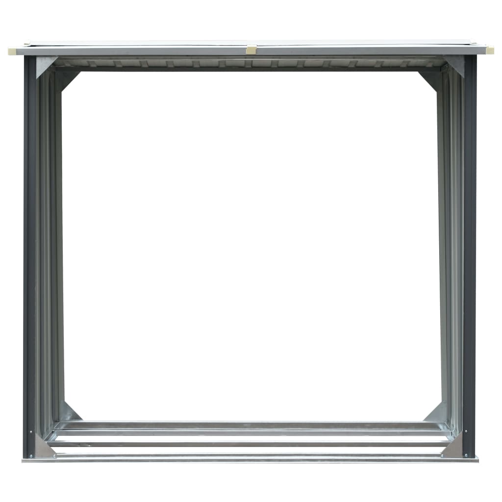 Brennholzlager Verzinkter Stahl 172 X 91 X 154 Cm
