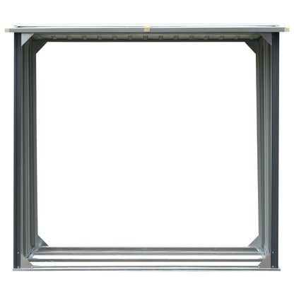 Brennholzlager Verzinkter Stahl 172 X 91 X 154 Cm