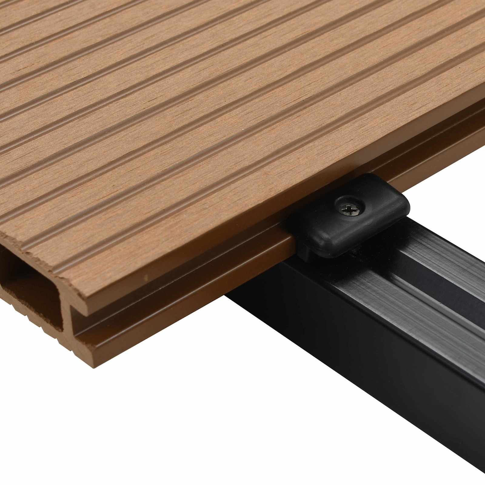 Terrassendiele 6 Pcs Teak Wpc